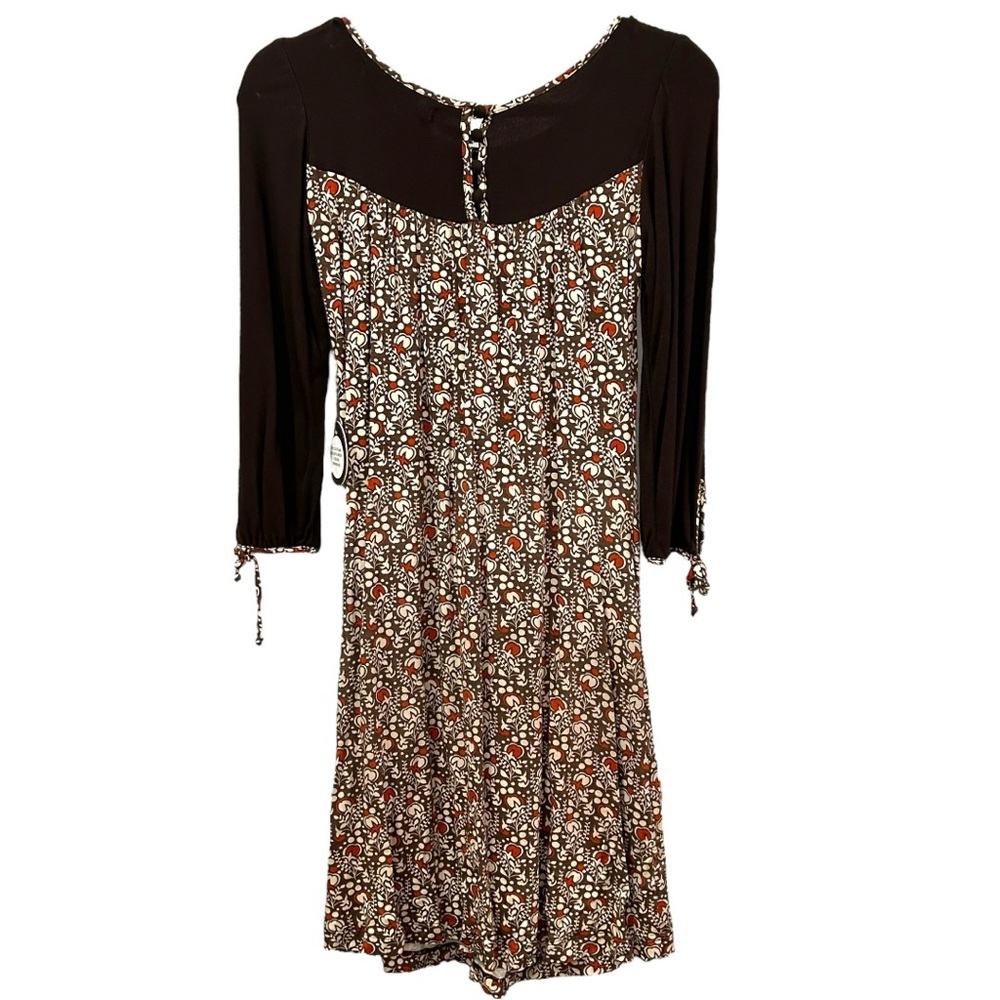 Eva Franco Anthropologie NWT Women’s Malena Long Sleeve Dress Sz 4 - Picture 2 of 9